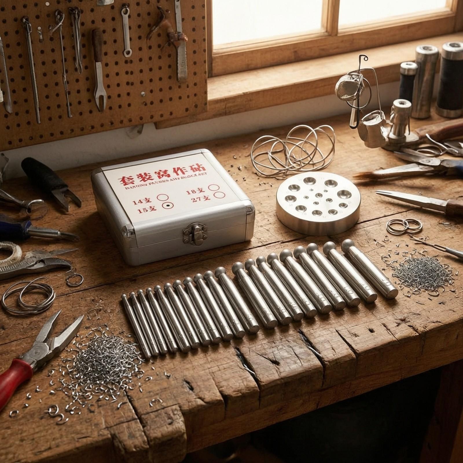 Jewelry Making Workshop - Metal Forming Anvil Dapping Block Punch