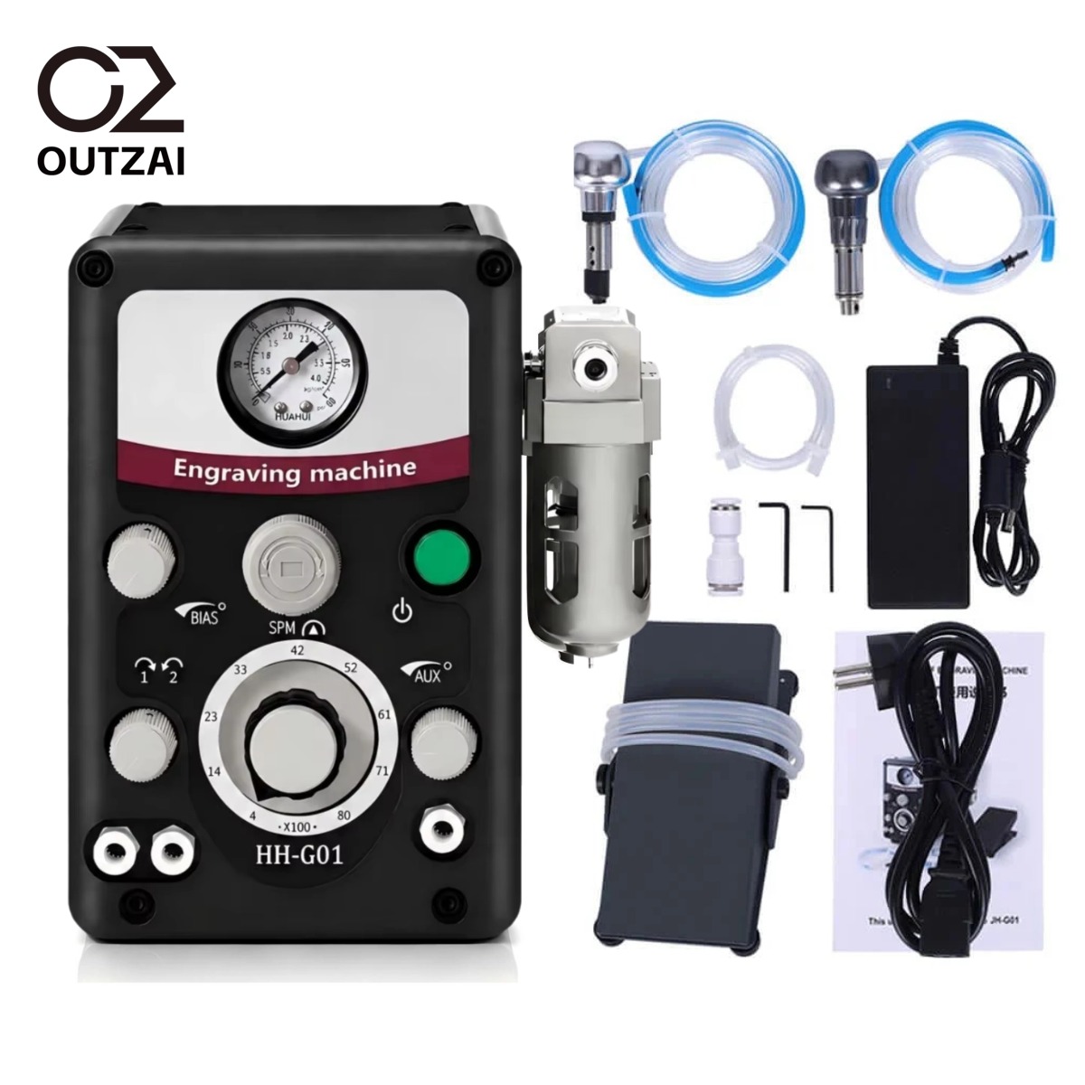 110V HH-G01 Pneumatic Engravin - Jewelry Making Workshop review and price