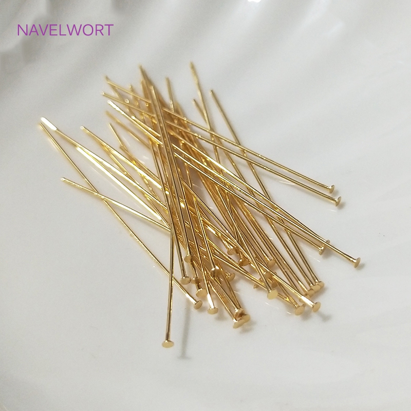 50pcs/bag 20-50mm Flat Head Pi - Jewelry Making Head Pins review and price