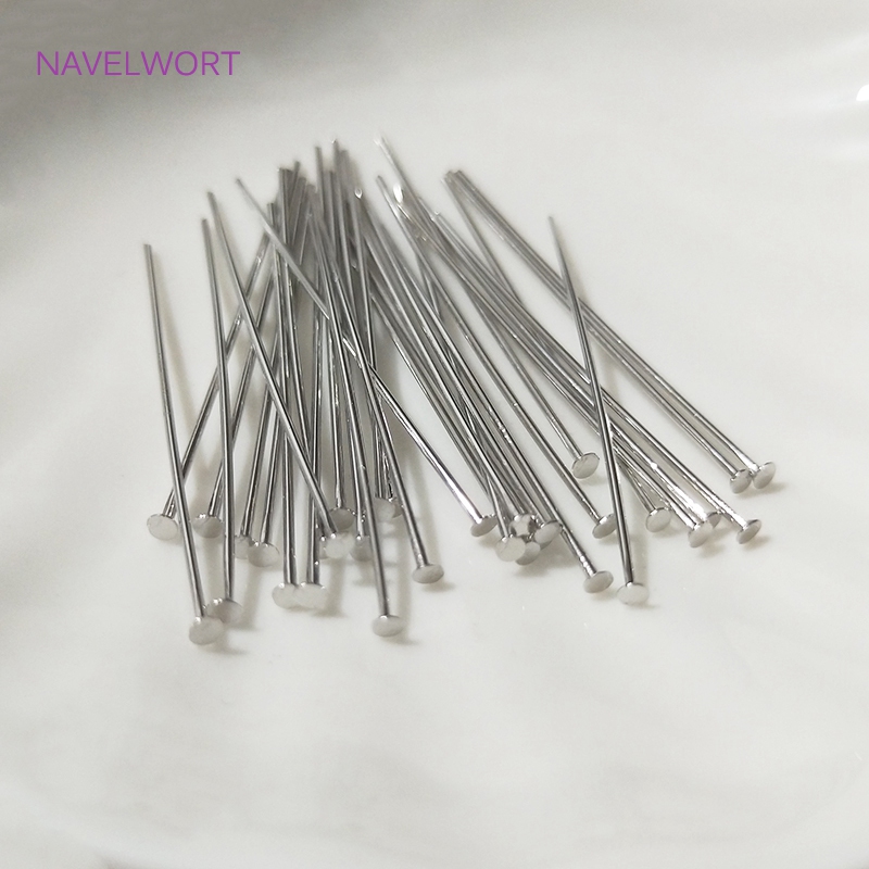 50pcs/bag 20-50mm Flat Head Pi - Jewelry Making Head Pins review and price