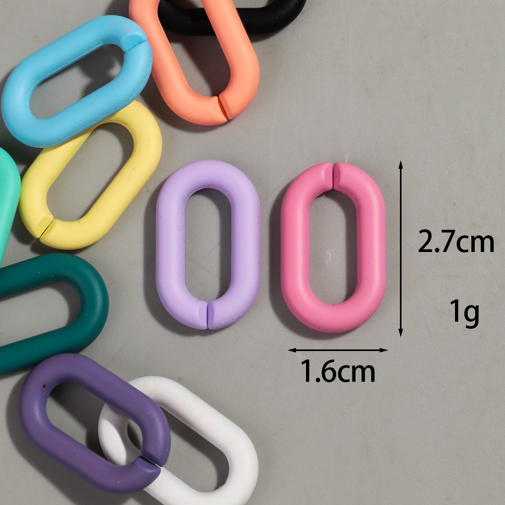 20pcs Acrylic 16x27mm Colorful - Jewelry Making Glasses review and price