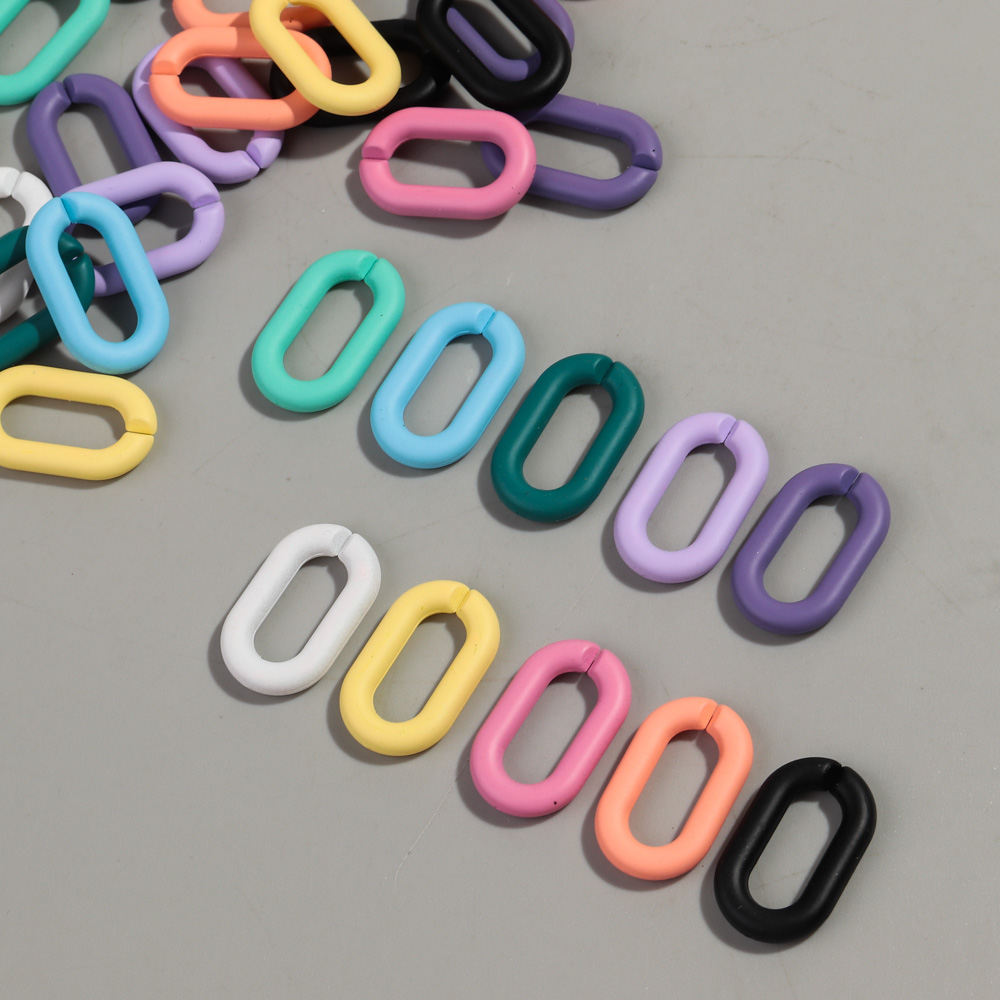 20pcs Acrylic 16x27mm Colorful - Jewelry Making Glasses review and price