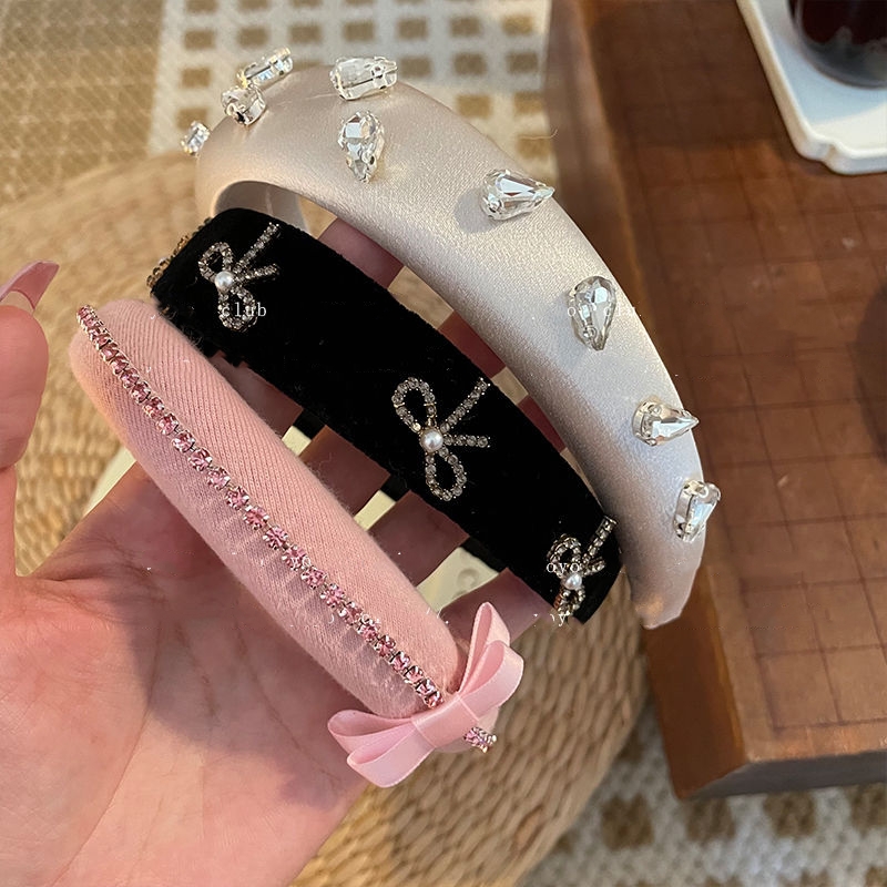 Retro Pearl Zircon Headband Rh - Jewelry Making Adults review and price