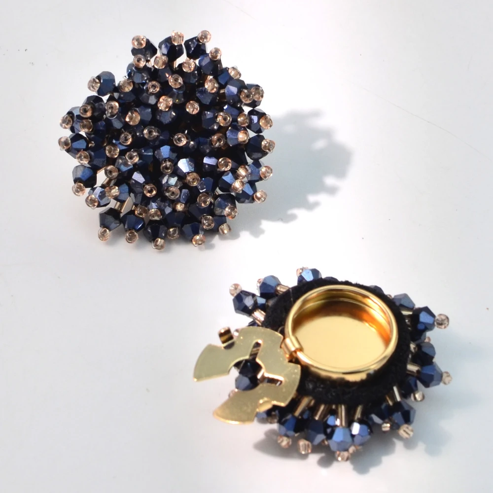 2PCS Elegant Button Covers Han - Jewelry Making Adults review and price