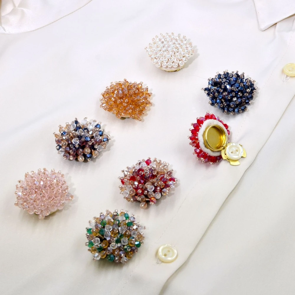 2PCS Elegant Button Covers Han - Jewelry Making Adults review and price