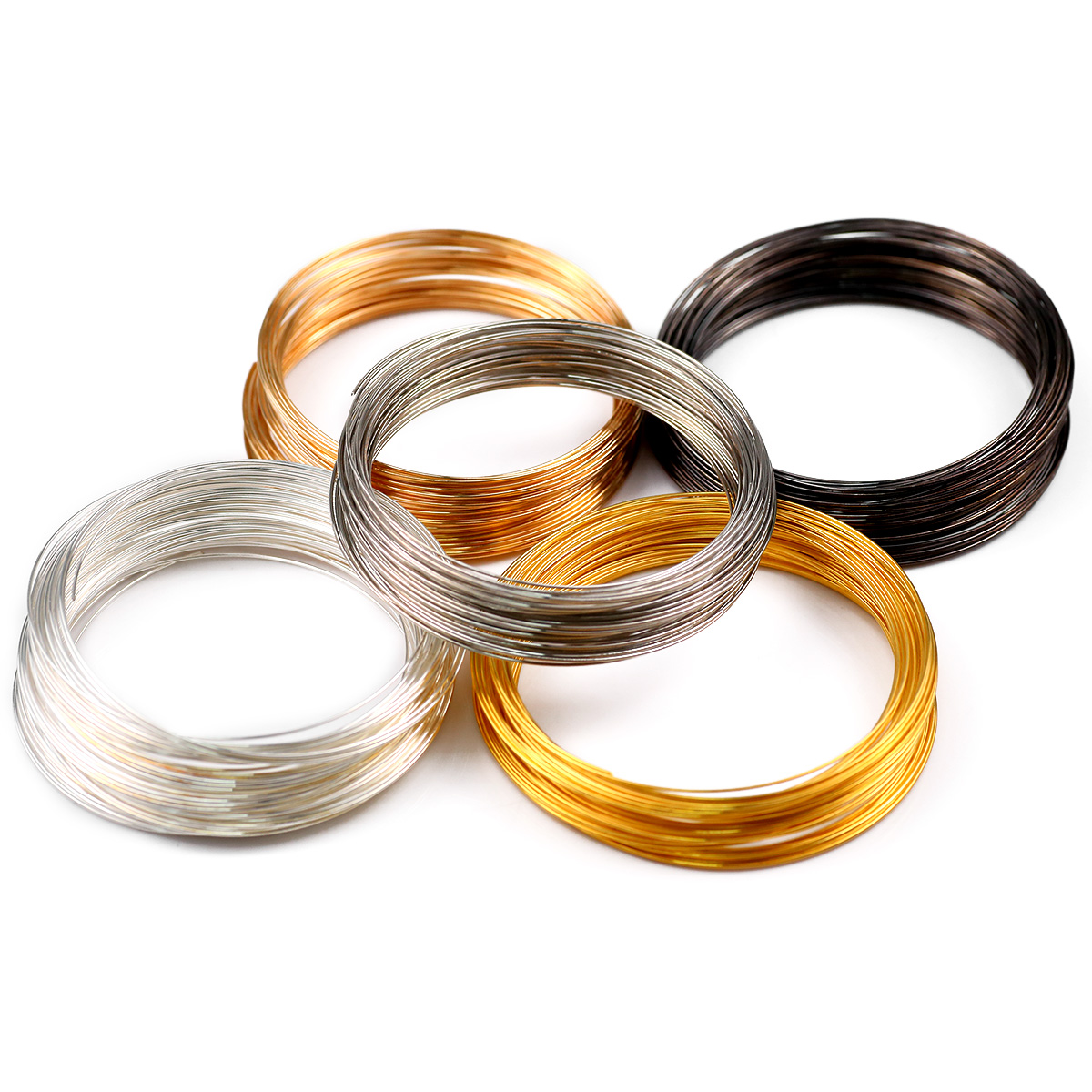 Memory Steel Wire 50Loops/Lot  - Memory Wire Bracelet review and price