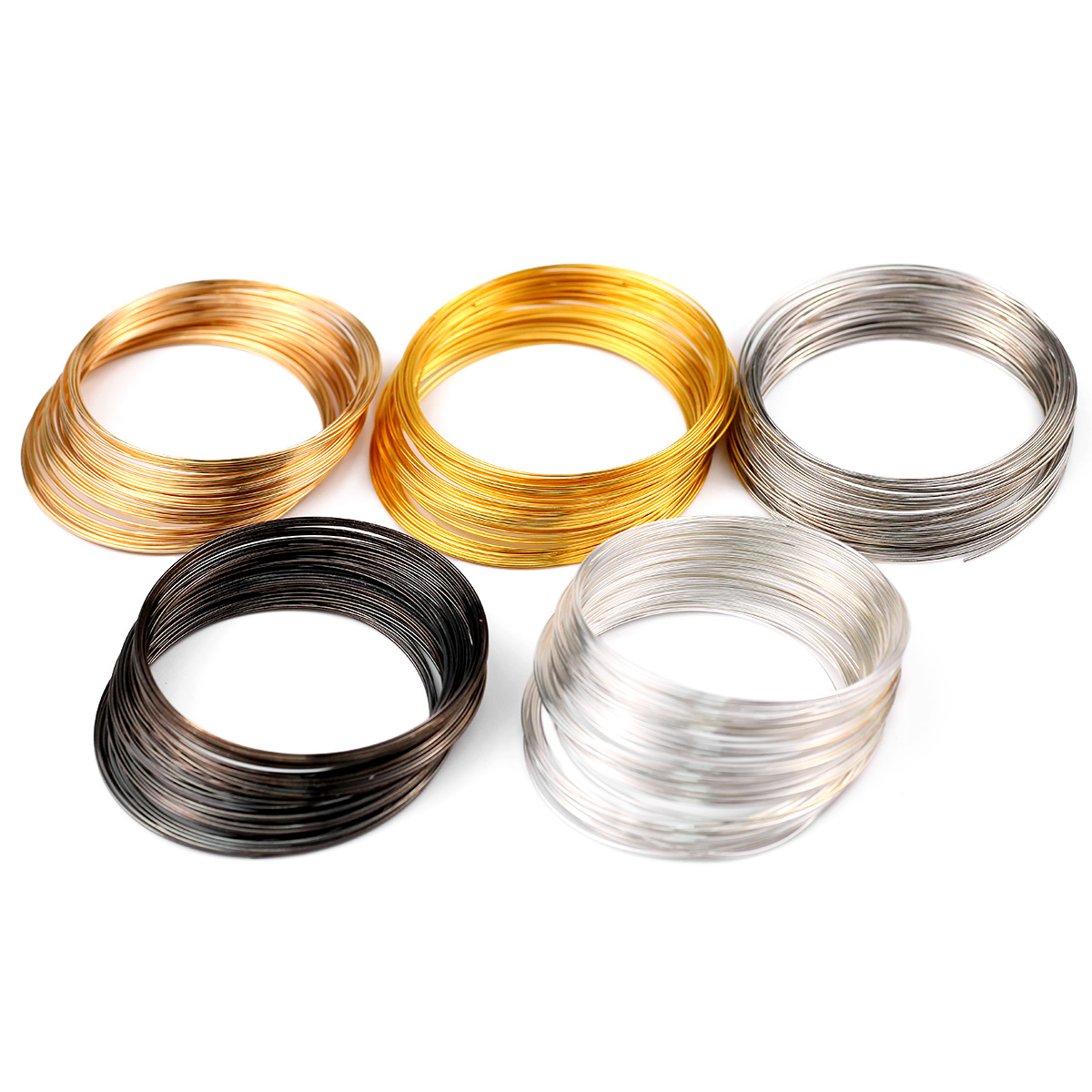 Memory Steel Wire 50Loops/Lot  - Memory Wire Bracelet review and price