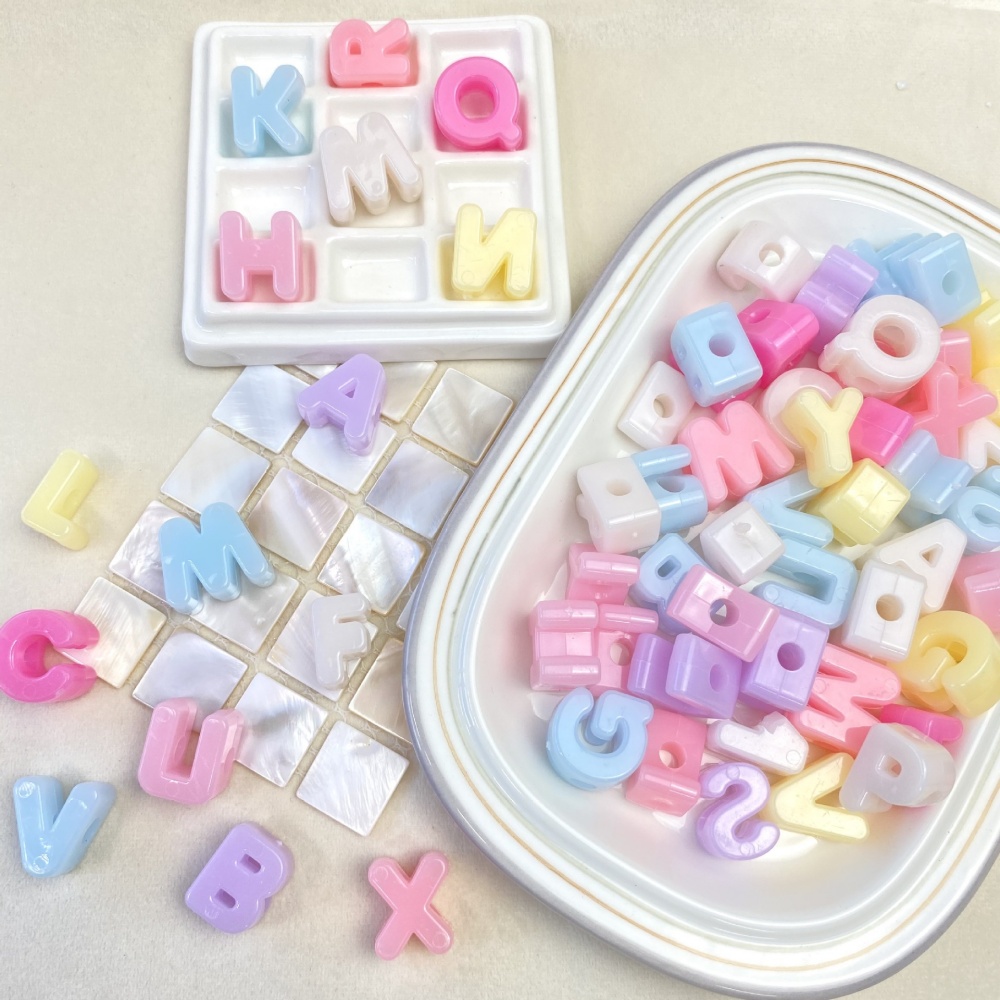 10/50/100PCS 14-20mm Acrylic L - Jewelry Making Tutorials review and price