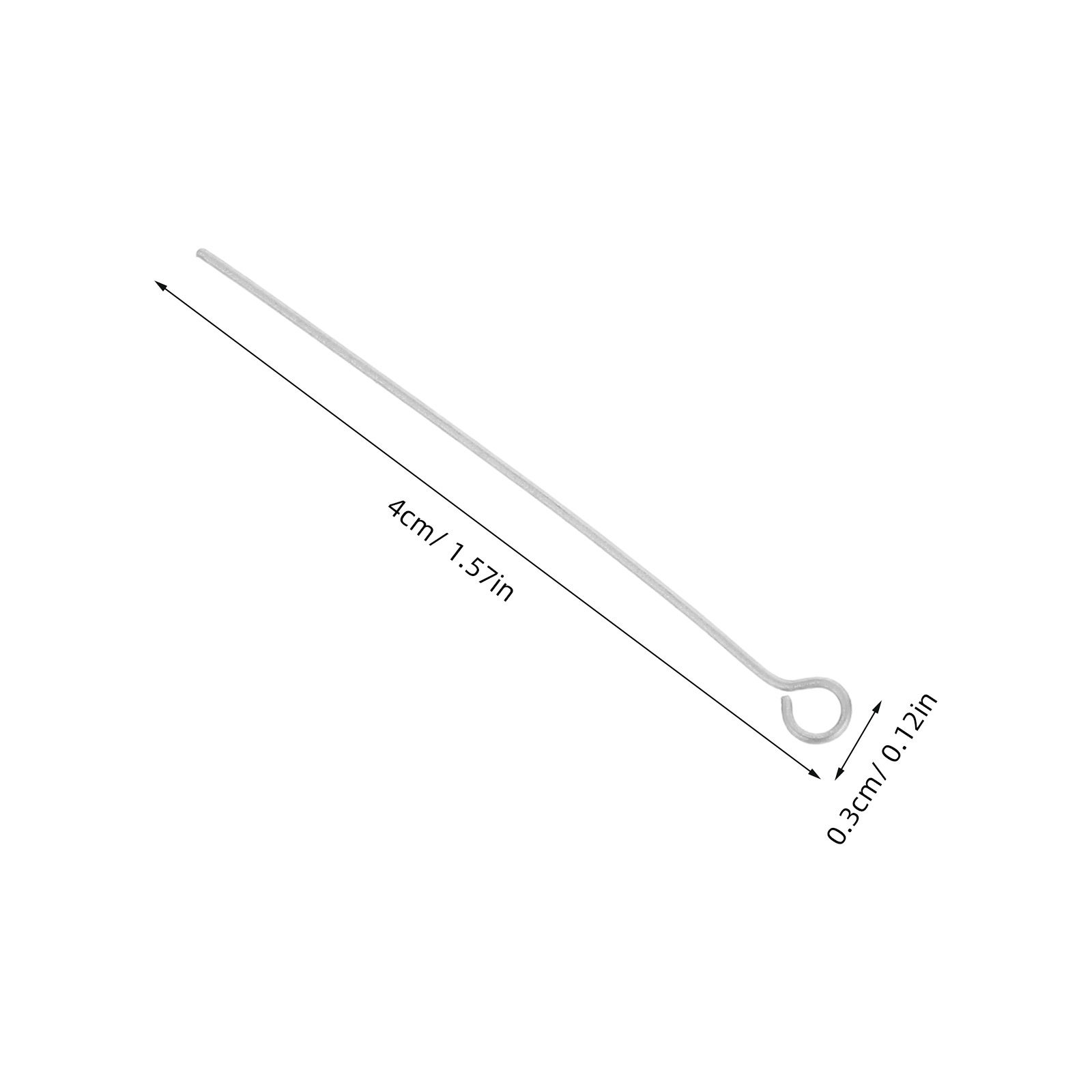 300Pcs Silver Stainless Steel  - Jewelry Making Head Pins review and price