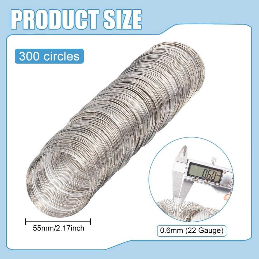 300 Loop Jewelry Wire Memory B - Memory Wire Bracelet review and price