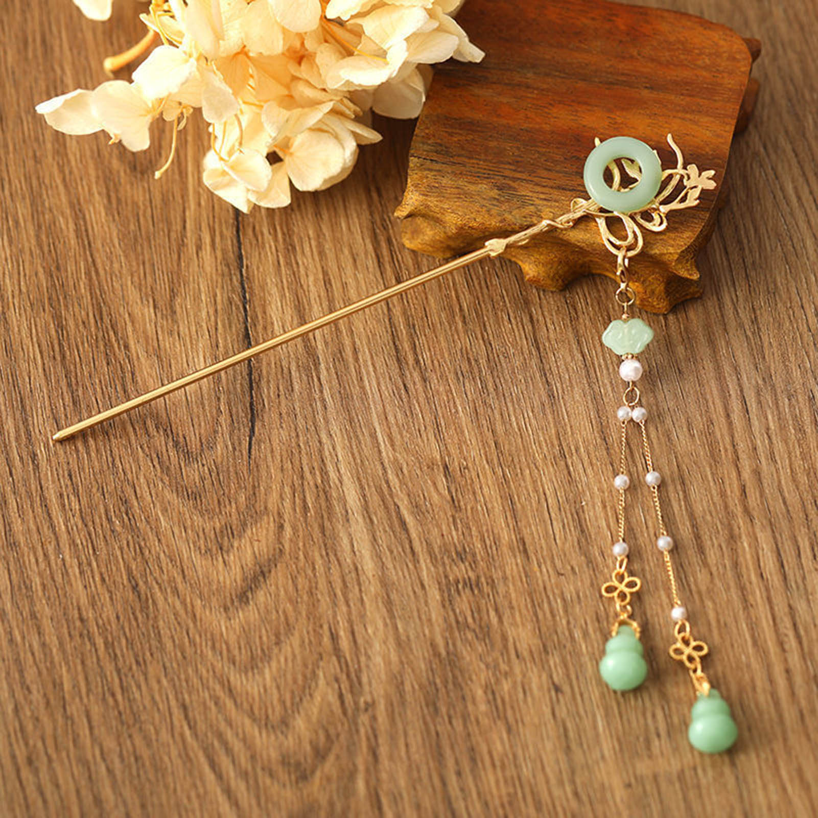 Chinese Style Glass Hairpin Fo - Jewelry Making Adults review and price
