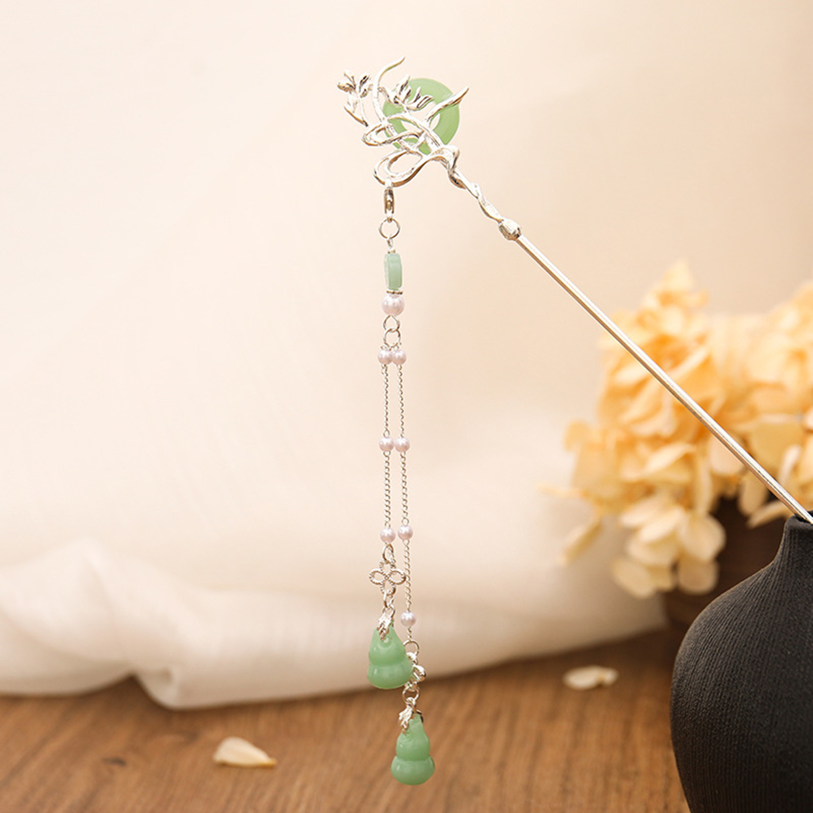 Chinese Style Glass Hairpin Fo - Jewelry Making Adults review and price
