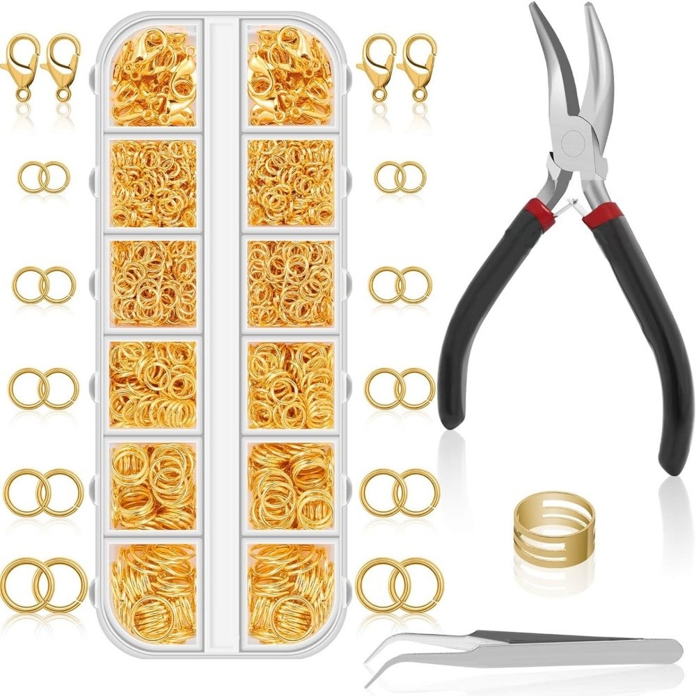 12 Grids Jewelry Findings Set  - Jewelry Making Pliers Set review and price