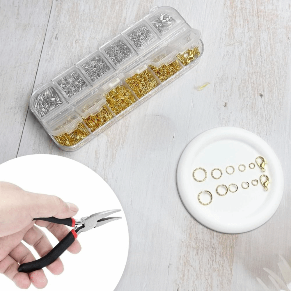 12 Grids Jewelry Findings Set  - Jewelry Making Pliers Set review and price
