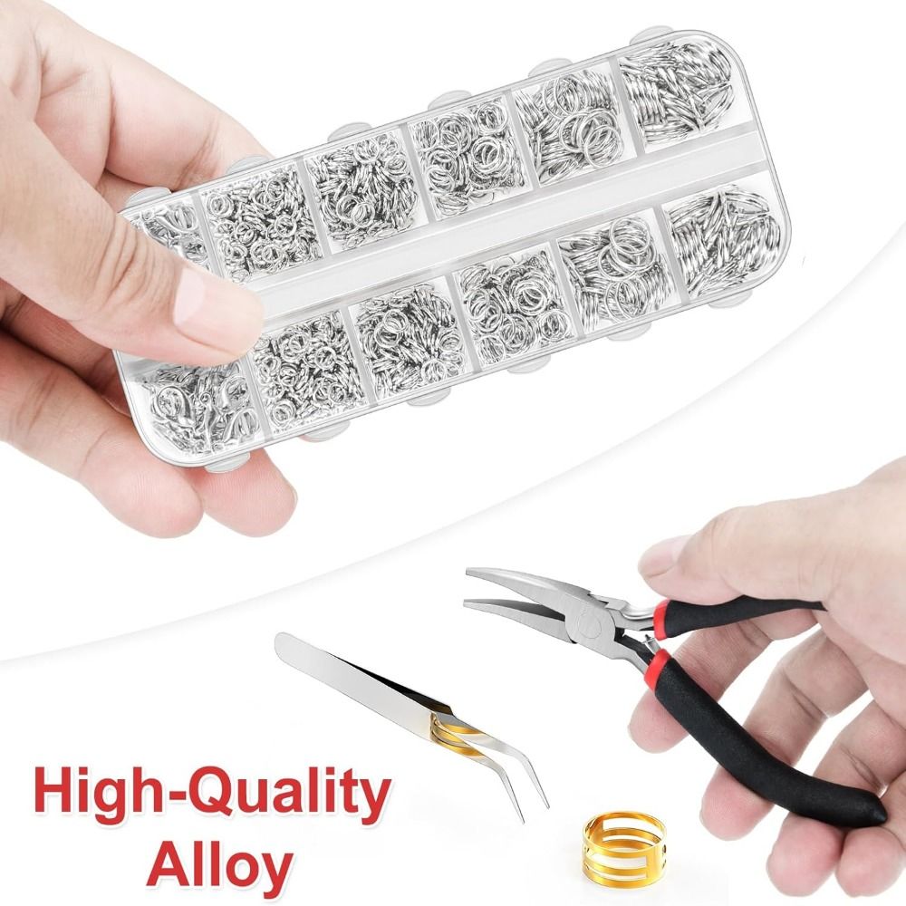 12 Grids Jewelry Findings Set  - Jewelry Making Pliers Set review and price