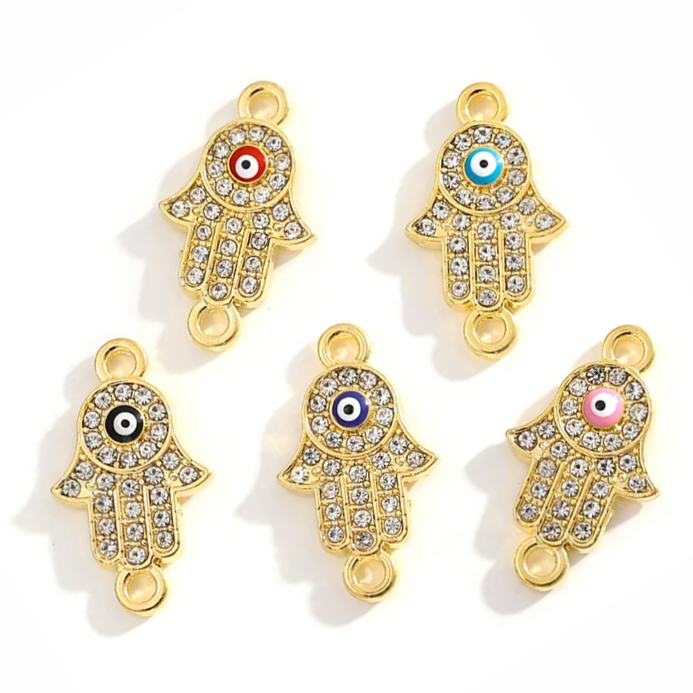24*14MM 15Pcs Turkish Lucky Bl - Jewelry Making For Couples review and price