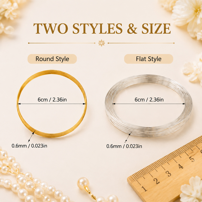Alloy Memory Wire Multi-Color  - Memory Wire Bracelet review and price